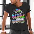Proud Mom Of Kindergarten Graduate 2025 Graduation Mom Men's V-Neck T-Shirt