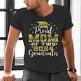 Proud Mom Of Two 2024 Graduate Class 2024 Graduation Family Men's V-Neck T-Shirt