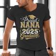 Proud Nana Of a Class Of 2025 Graduate Senior Graduation Men's V-Neck T-Shirt
