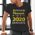 Proud Nanna Of 2020 Graduate Class Of 2020 Graduation Men's V-Neck T-Shirt