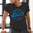 Proud New Daddy It's A Boy Dad To Be 1st Time Father Men's V-Neck T-Shirt