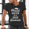 Proud Sister Of a 2022 Graduate Class Of 2022 Graduation Men's V-Neck T-Shirt