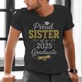 Proud Sister Of a 2025 Graduate Senior Graduation Women Men's V-Neck T-Shirt