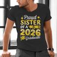 Proud Sister Of A 2026 Graduate Senior Class Graduation Men's V-Neck T-Shirt