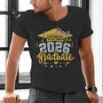 Proud Stepdad Of A 2026 Graduate Grad Senior Graduation Men's V-Neck T-Shirt