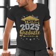 Proud Twin Of a 2025 Graduate Team 25 Senior Graduation Men's V-Neck T-Shirt