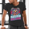Puerto Rican Latina Social Worker MSW Masters Graduation Men's V-Neck T-Shirt