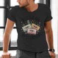 Raised On 90's Country Music Lover Nostalgia Retro Vibe Men's V-Neck T-Shirt