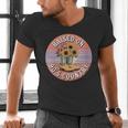 Raised On 90’s Country Women Retro Western Music Nostalgia Men's V-Neck T-Shirt Raised On 90’s Country Women Retro Western Music Nostalgia Men's V-Neck T-Shirt