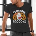 Read More Books Teacher Halloween Men Women Men's V-Neck T-Shirt
