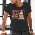 Reader Bookworm Fictional Character Reading Introvert Men's V-Neck T-Shirt Reader Bookworm Fictional Character Reading Introvert Men's V-Neck T-Shirt
