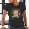 A Reader Without Their Book Is A Tragedy Dragon Rider Quote Men's V-Neck T-Shirt A Reader Without Their Book Is A Tragedy Dragon Rider Quote Men's V-Neck T-Shirt