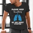 Respiratory Therapist Appreciation RT School Graduation Men's V-Neck T-Shirt