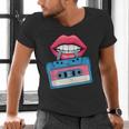 Retro 80s And 90s Cassette Perfect For Nostalgia Men's V-Neck T-Shirt