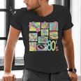 Retro 80s Nostalgia 1980s Throwback Party Costume Men's V-Neck T-Shirt Retro 80s Nostalgia 1980s Throwback Party Costume Men's V-Neck T-Shirt