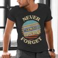 Retro Cassette Never Forget Nostalgia Vintage Men's V-Neck T-Shirt Retro Cassette Never Forget Nostalgia Vintage Men's V-Neck T-Shirt