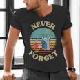 Retro Cassette Player Never Forget Nostalgia Vintage Men's V-Neck T-Shirt