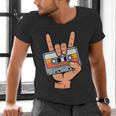 Retro Cassette Tape For 80s & 90s Nostalgia Men's V-Neck T-Shirt