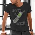 Retro Dumb Flip Phone Vintage 90s Y2K Tech Nostalgia Men's V-Neck T-Shirt