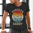 Retro Dungeon Daddy Fathers Day Men's V-Neck T-Shirt