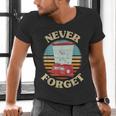 Retro Gaming Never Forget Nostalgia Vintage Men's V-Neck T-Shirt Retro Gaming Never Forget Nostalgia Vintage Men's V-Neck T-Shirt