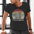 Retro Snack Goals Icon Nostalgia Men's V-Neck T-Shirt