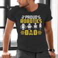 Robotics Father Robotics Dad Men's V-Neck T-Shirt