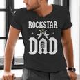 RockStar Dad Men's V-Neck T-Shirt