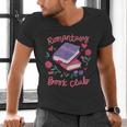 Romantasy Book Club Novel Reading Club Bibliophiles Fiction Men's V-Neck T-Shirt Romantasy Book Club Novel Reading Club Bibliophiles Fiction Men's V-Neck T-Shirt