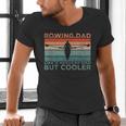 Round Rowing Dad Rudder Men's V-Neck T-Shirt