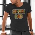 Safari Dad Safari Outfit Safari Costume Cute African Safari Men's V-Neck T-Shirt Safari Dad Safari Outfit Safari Costume Cute African Safari Men's V-Neck T-Shirt
