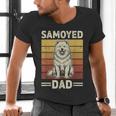 Samoyed Dad Men's V-Neck T-Shirt