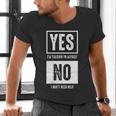 Sarcastic Independent Shopper Introvert Shopping Humor Men's V-Neck T-Shirt Sarcastic Independent Shopper Introvert Shopping Humor Men's V-Neck T-Shirt