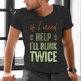 Sarcastic Independent Shopper Introvert Shopping Humor Men's V-Neck T-Shirt
