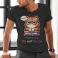 Sarcastic Loner Introvert Not a Friendly Do Not Touchs Men's V-Neck T-Shirt Sarcastic Loner Introvert Not a Friendly Do Not Touchs Men's V-Neck T-Shirt