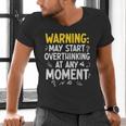 Sarcastic Saying For Overthinkers Introverts Men's V-Neck T-Shirt