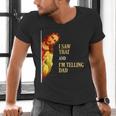 I Saw That I'm Telling Dad Religious Christian Jesus Men's V-Neck T-Shirt I Saw That I'm Telling Dad Religious Christian Jesus Men's V-Neck T-Shirt