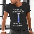 Science Joke Chemistry College High School Graduation Men's V-Neck T-Shirt