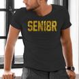SEN18R Senior 2018 High School Graduation Party T-Shirt Men's V-Neck T-Shirt