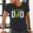 Senegal Parrot Dad Senegal Parrot Owner Senegal Parrot Lover Men's V-Neck T-Shirt
