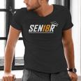 Senior 18 High School Graduation Eighteen Year Old Grad Men's V-Neck T-Shirt
