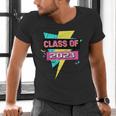 Senior 2023 Graduation Class Of 2023 Retro 90's Graduation Men's V-Neck T-Shirt