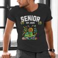 Senior 2025 Graduation Caterpillar For Kids Cute Coquette Men's V-Neck T-Shirt