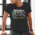 Senior 2025 Graduation My Last First Day Of Class Of 2025 Men's V-Neck T-Shirt