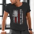 Senior 2026 American Flag Shirt USA Graduation Class Of 2026 Men's V-Neck T-Shirt