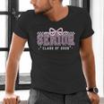 Senior 2026 Coquette Bow Class Of 2026 Graduation Graduate Men's V-Neck T-Shirt