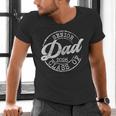 Senior 2026 Graduate Proud Dad Class Of 2026 Dad Senior Men Men's V-Neck T-Shirt