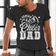Senior Cheer Dad 2026 Proud Cheerleader Dad Class Of 2026 Men's V-Neck T-Shirt Senior Cheer Dad 2026 Proud Cheerleader Dad Class Of 2026 Men's V-Neck T-Shirt