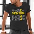 Senior Class Of 2023 Sunflower Graduation Seniors 23 Men's V-Neck T-Shirt