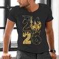 Senior Class Of 2026 Senior Girl Graduation Cap Coquette Bow Men's V-Neck T-Shirt